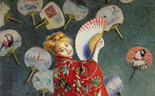 Клод Моне - Камилла в япноском кимоно