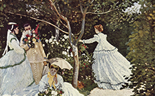 Клод Моне - Женщины в саду